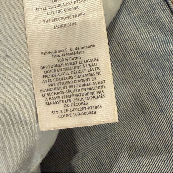 Current/Elliot The Selvedge Taper - Morrison, size 27 - Picture 9 of 15